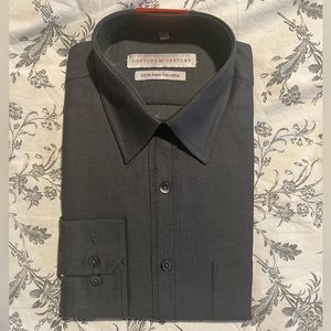 Dark Gray Men’s Dress Shirt